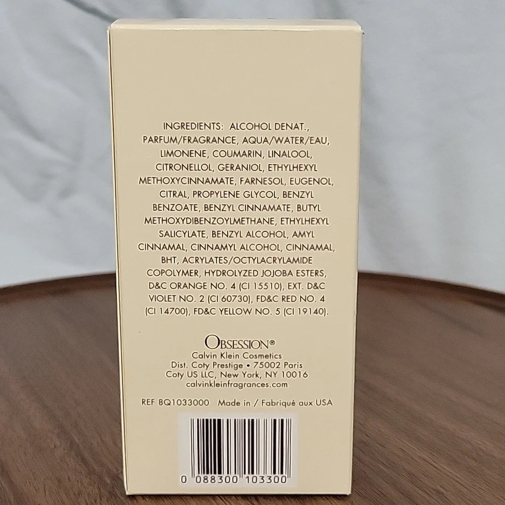 Calvin Klein Obsession for Women Eau de Parfum Spray Mint in Package - Picture 2 of 5